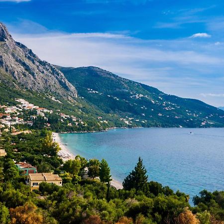 Corfu Sea View Villa - Aurora Барбаті Екстер'єр фото