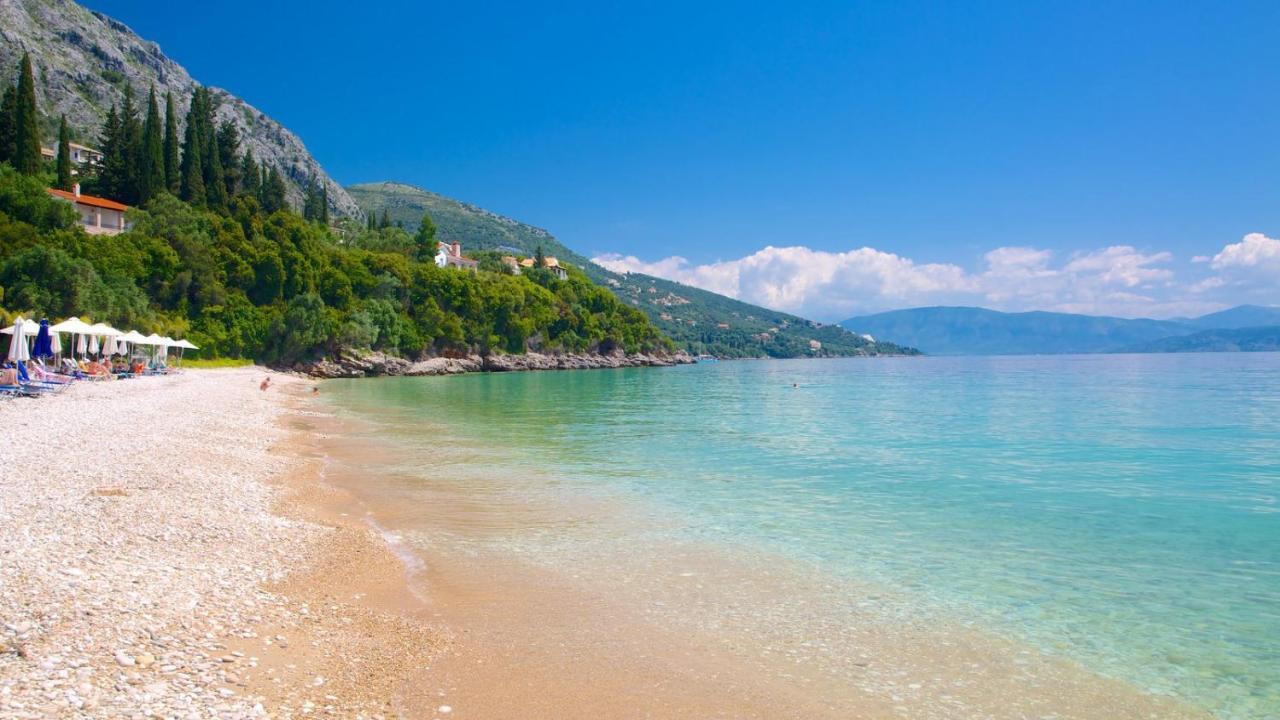 Corfu Sea View Villa - Aurora Барбаті Екстер'єр фото