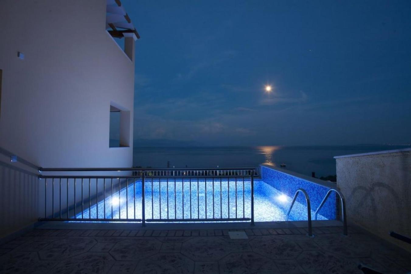 Corfu Sea View Villa - Aurora Барбаті Екстер'єр фото