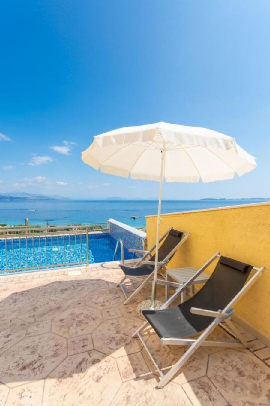 Corfu Sea View Villa - Aurora Барбаті Екстер'єр фото