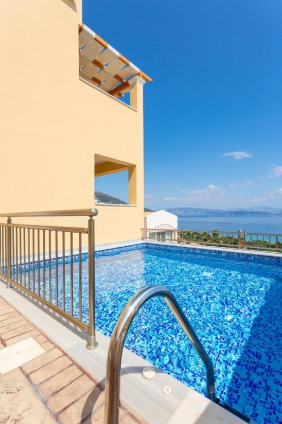 Corfu Sea View Villa - Aurora Барбаті Екстер'єр фото