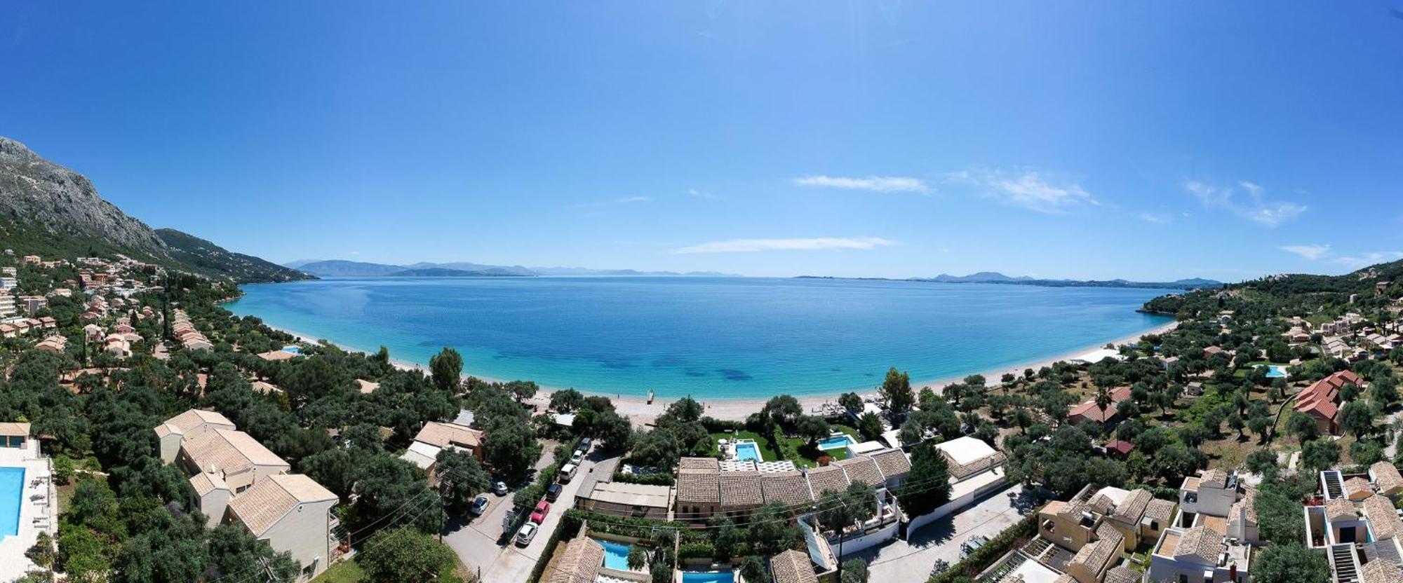 Corfu Sea View Villa - Aurora Барбаті Екстер'єр фото